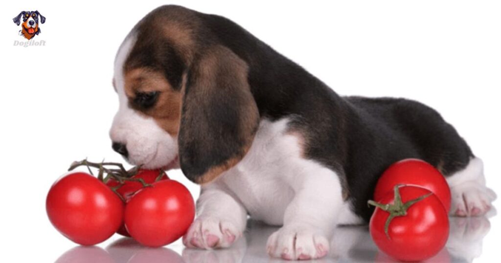 Can puppies eat tomatoes?