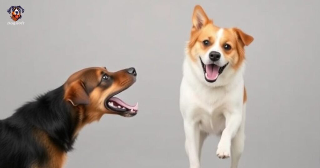 What is the difference between an excited dog and a reactive dog?